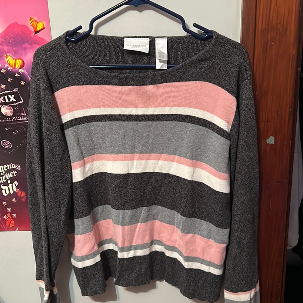 Liz Claiborne Striped Shirt